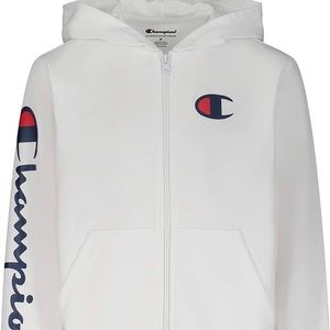 Champion lightweight script sleeve hoodie